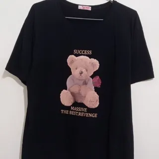 تیشرت لانگ مشکی