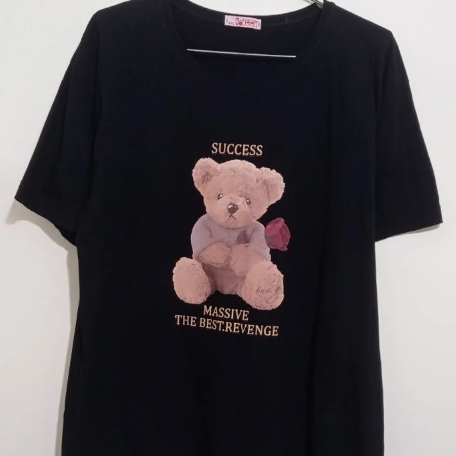 تیشرت لانگ مشکی