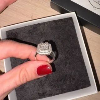 انگشتر تمام سنگ نقره