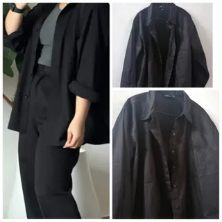 شومیز مانتو مشکی