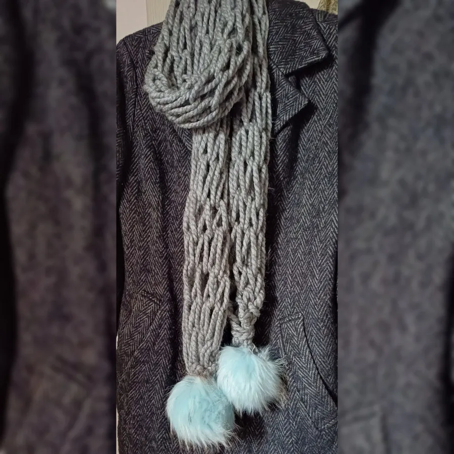 شال گردن بافت انگشتی