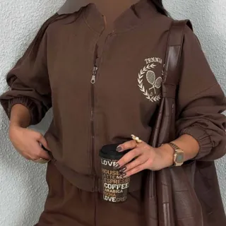 بامبر جکت طرح تنیس