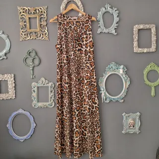 پیراهن بلند پلنگی