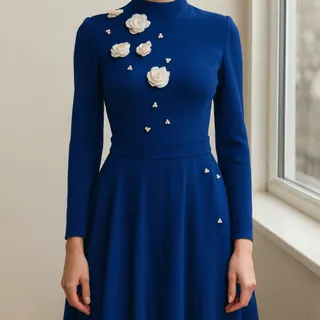 پیراهن نیم کلوش