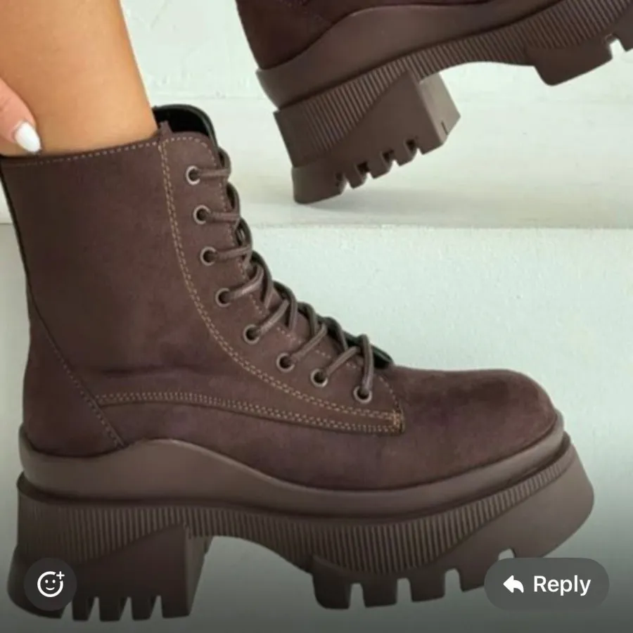 نیم بوت قهوه ای