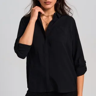 شومیز مشکی sinsay