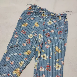 شلوار کرپ پفکی