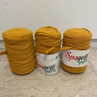 نخ اسپاگتی ترک خردلی