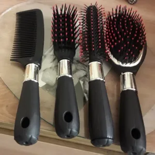 ست 4 تکه برس و شانه و ...