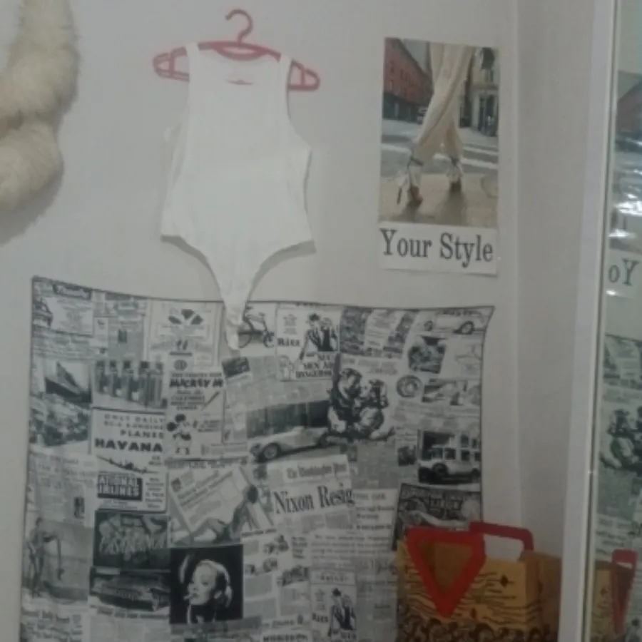 کراپ تاپ بادی سفید خارجی