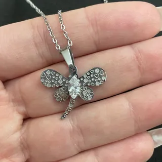 نیم ست استیل سنجاقک