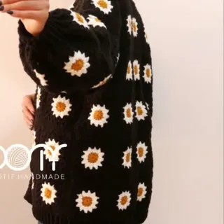 مانتو قلاب بافی