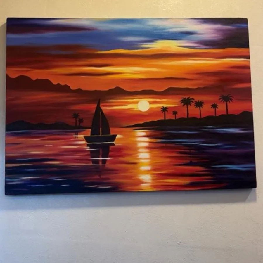 تابلو رنگ روغن