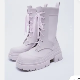 بوت بنفش  برند زارا Zara