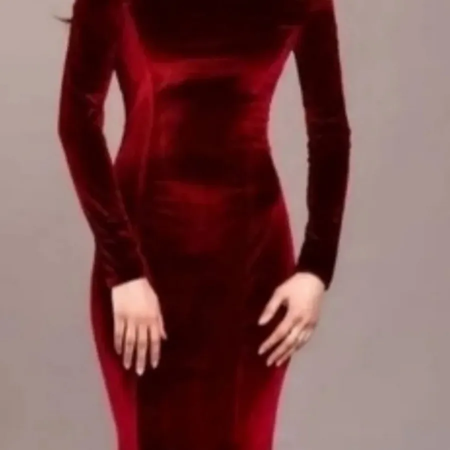 پیراهن مخمل مجلسی