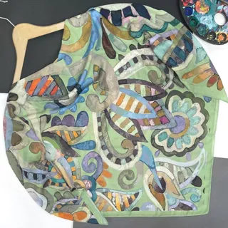 روسری نخ اسپان