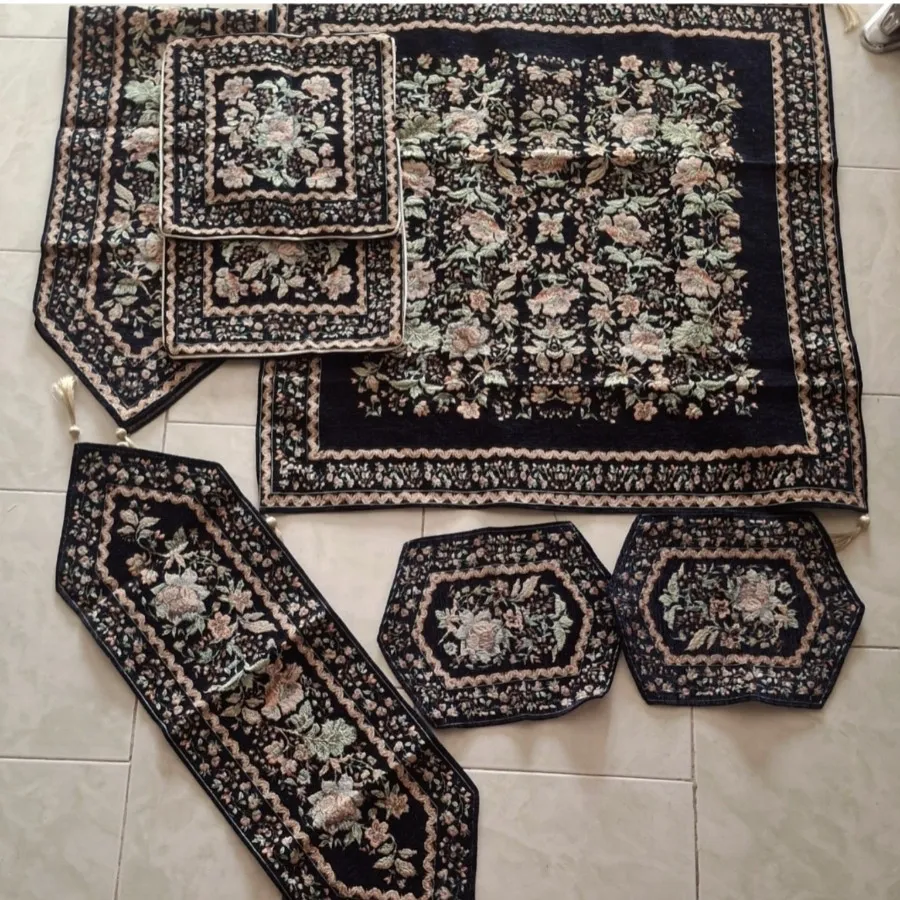 رومیزی رانر کوسن 7 تکه