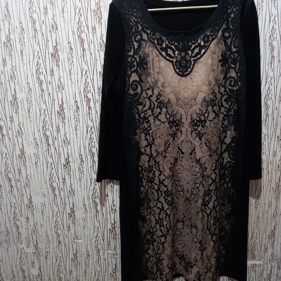 پیراهن ریون کشی نو