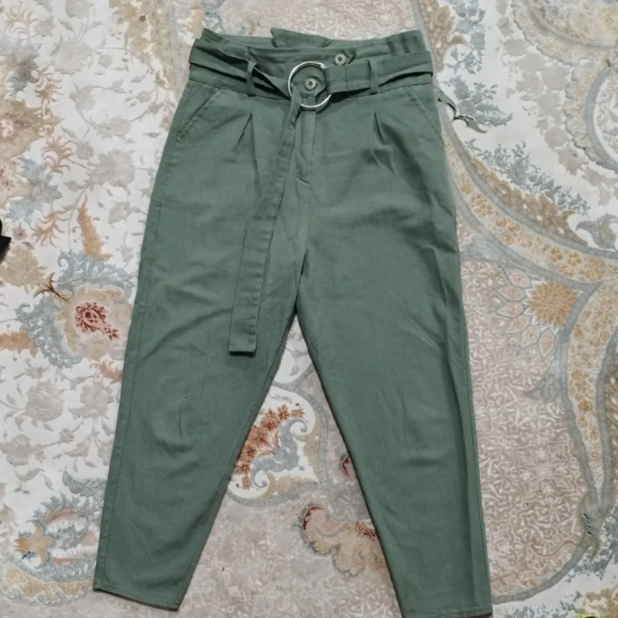 شلوار کتان مام