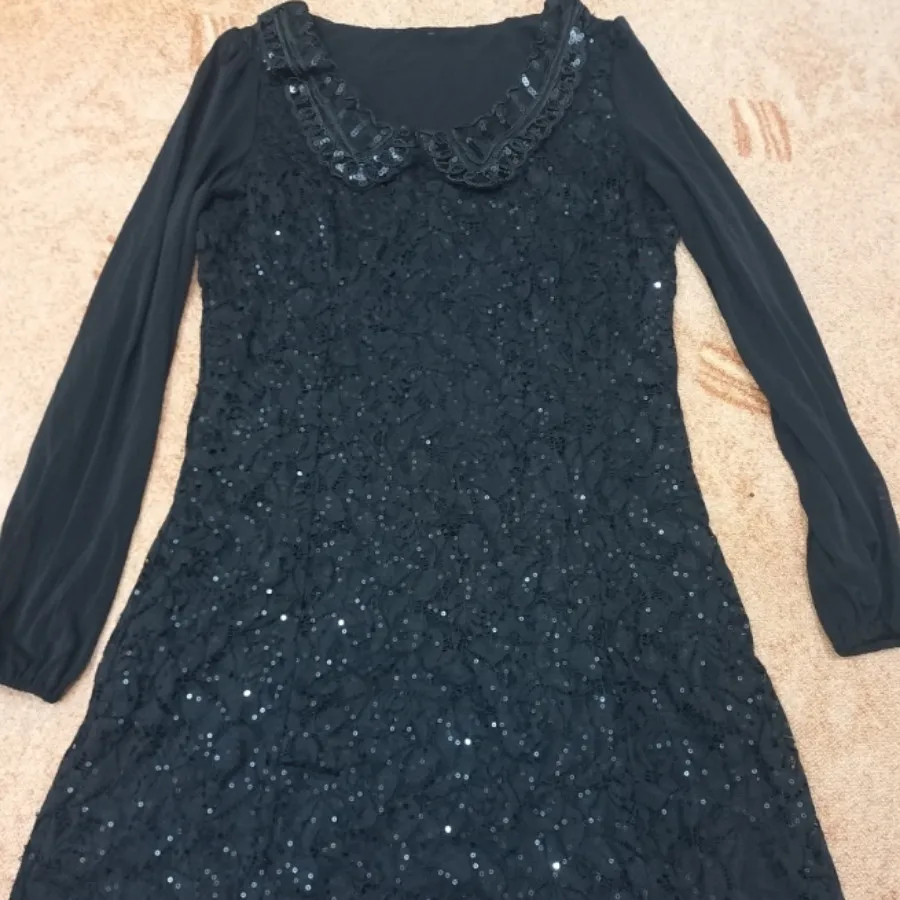 پیراهن گیپور پولکی