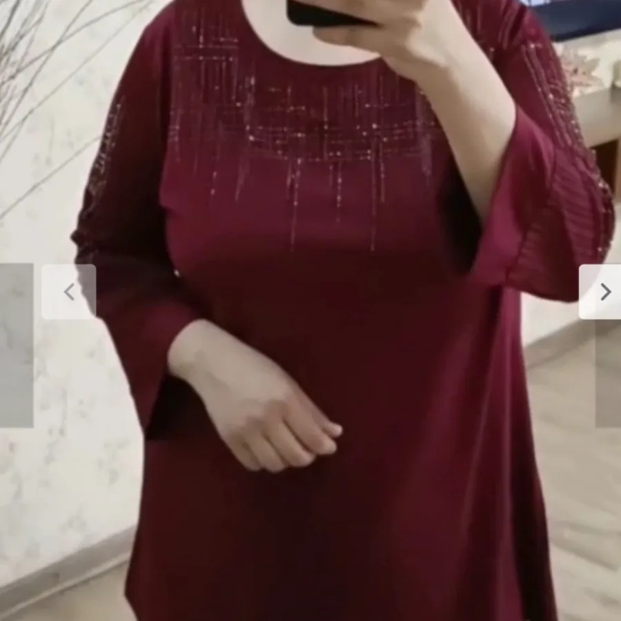 تونیک مجلسی نگین دار