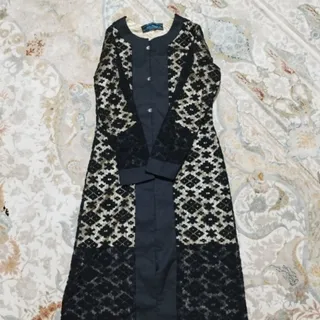 مانتو مجلسی مشکی