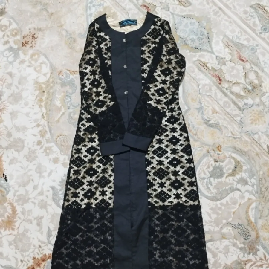 مانتو مجلسی مشکی