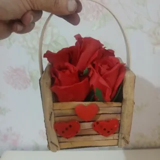 جعبه گل برای هدیه روز ماد