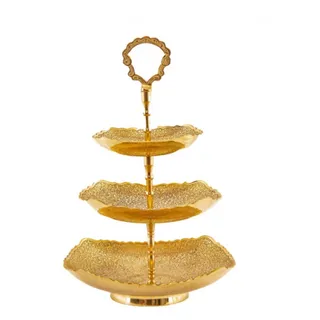 ظرف سه طبقه برنجی