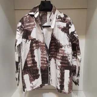 شومیز قهوه ای نو تترون