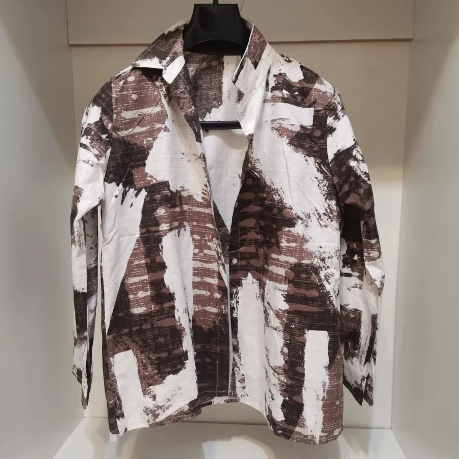 شومیز قهوه ای نو تترون