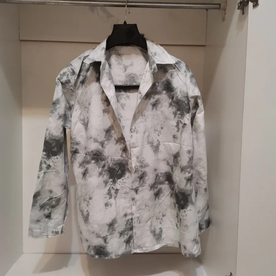 شومیز مرمری طوسی