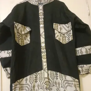 مانتو ترکیبی جین