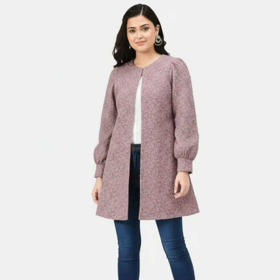 مانتو ژاکارد ترک جنس اعلا