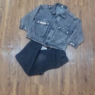 کاپشن وشلوار جین