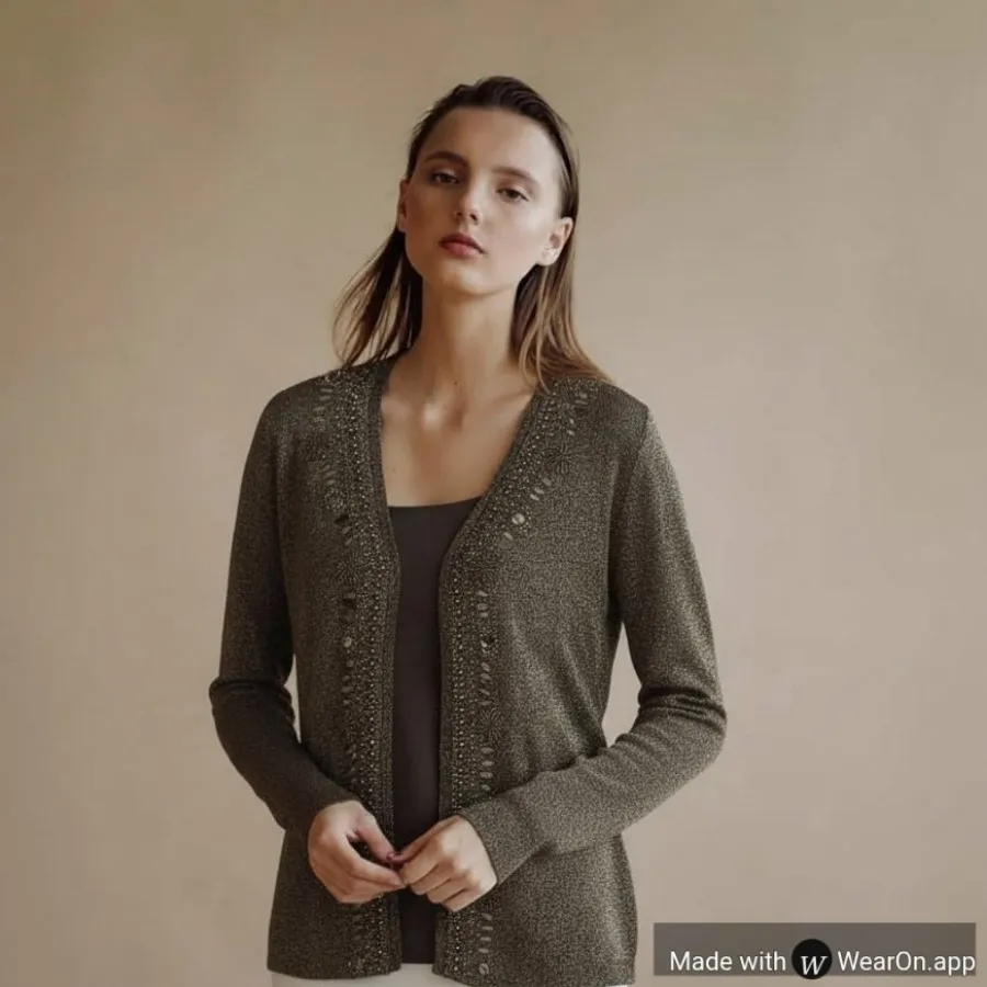 شومیز سبز مجلسی یلدا