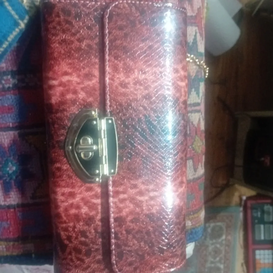 کیف چرم پوست ماری