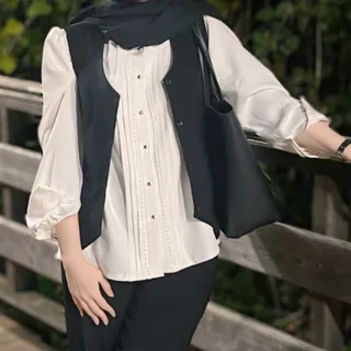 شومیز دخترانه سفید