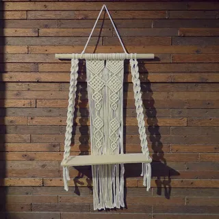 شلف مکرومه یک طبقه