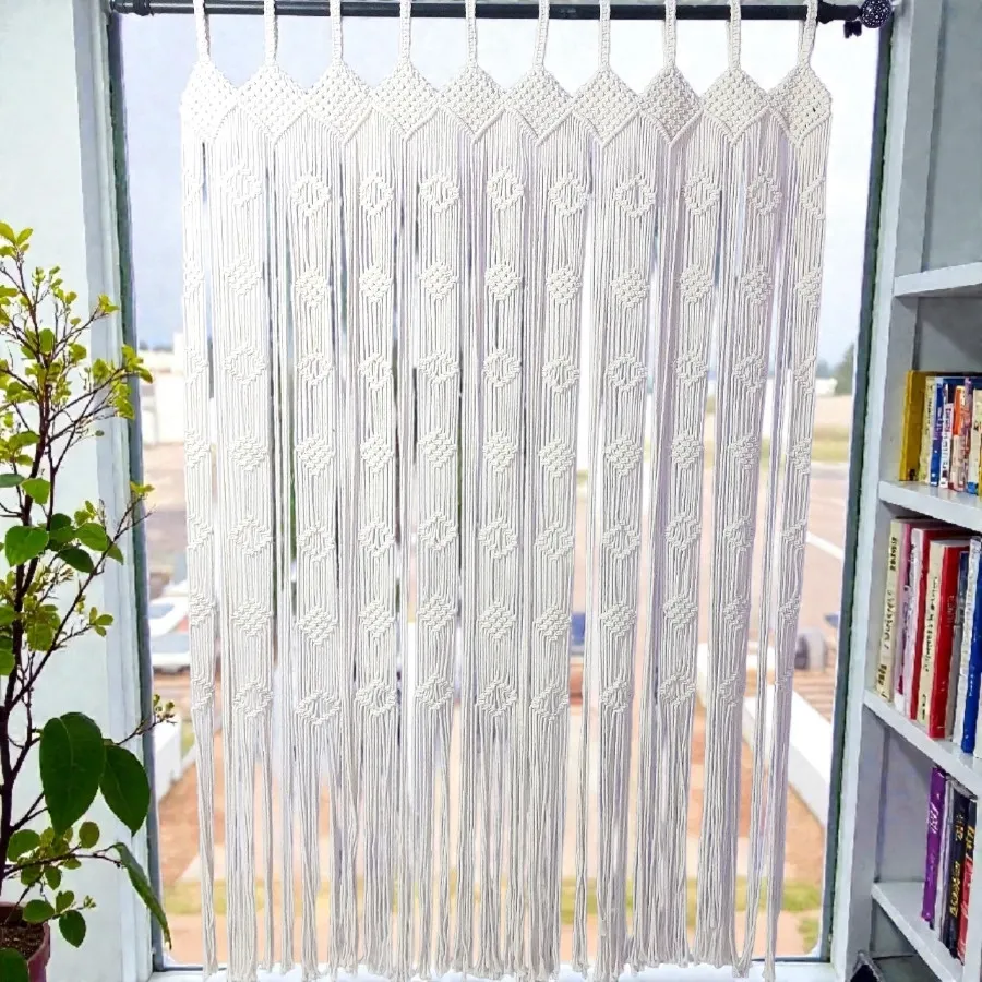 پرده مکرومه