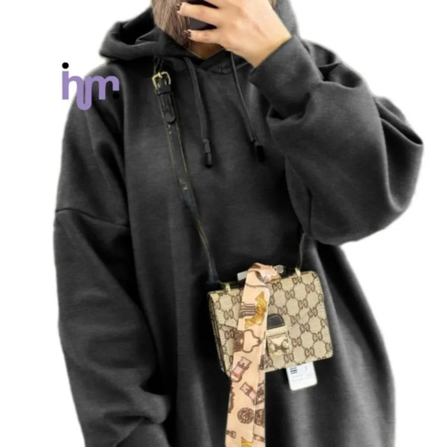 هودی لانگ بلند کلاهدار