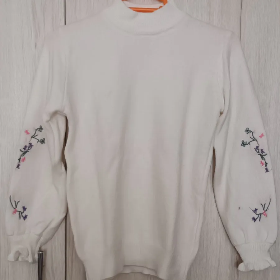 بلوز بافت سفید