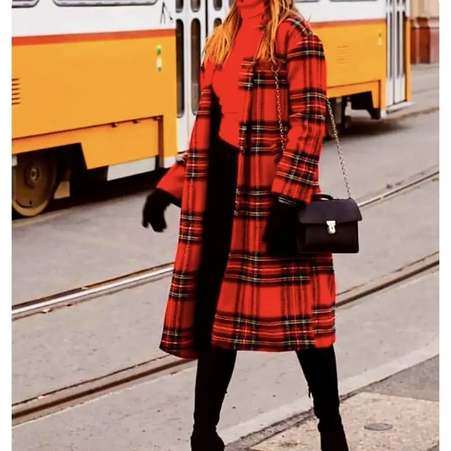 پالتو چهارخانه زارا