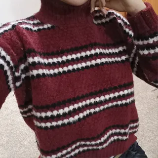 بافت یقه اسکی بسیار ضخیم