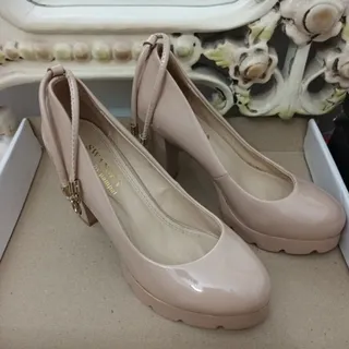 کفش فرانسوی صورتی پاستلی