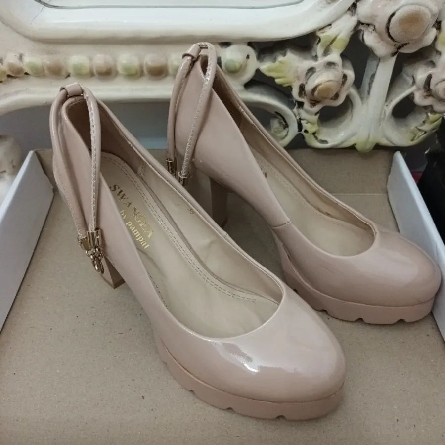 کفش فرانسوی صورتی پاستلی