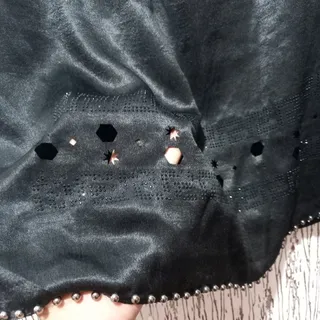 شال مشکی مجلسی نو