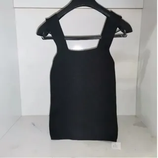 دوعدد تاپ بافت قرمز مشکی