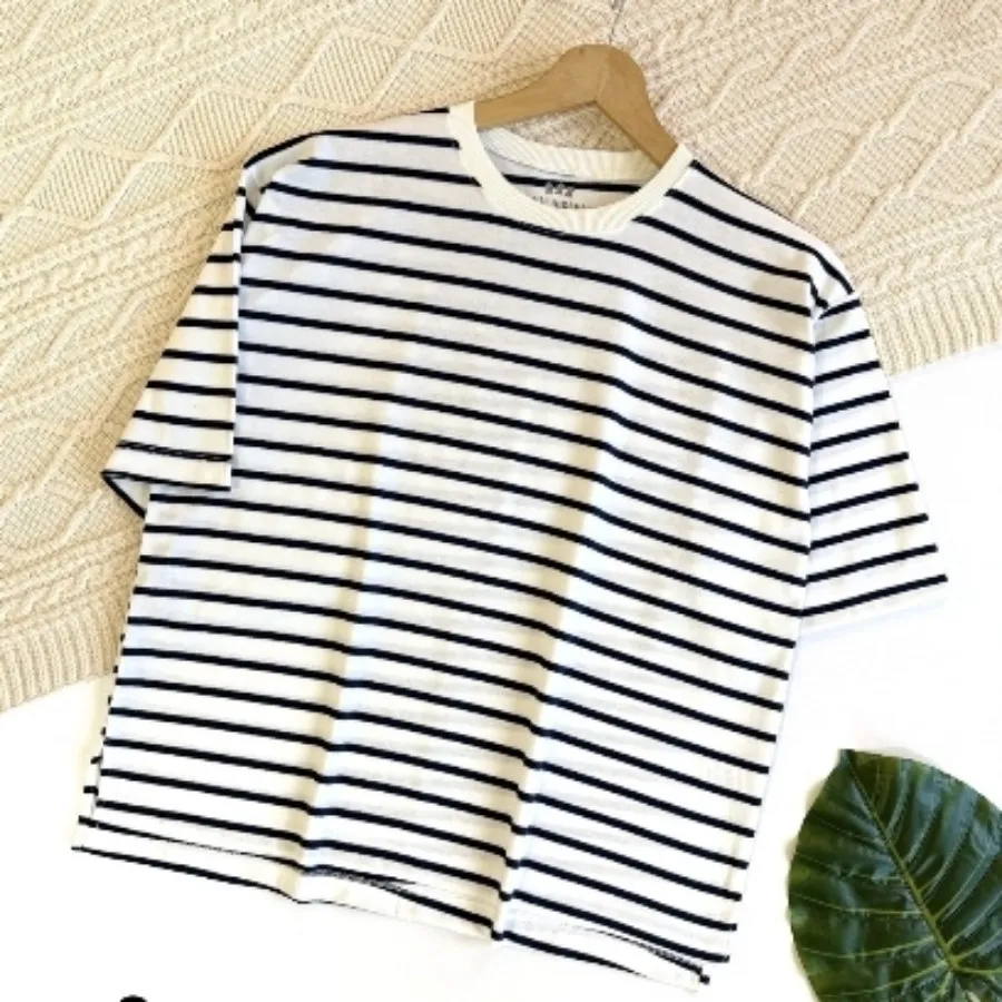 تی شرت باکسی راه راه