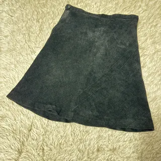 دامن مشکی طرح خط دار